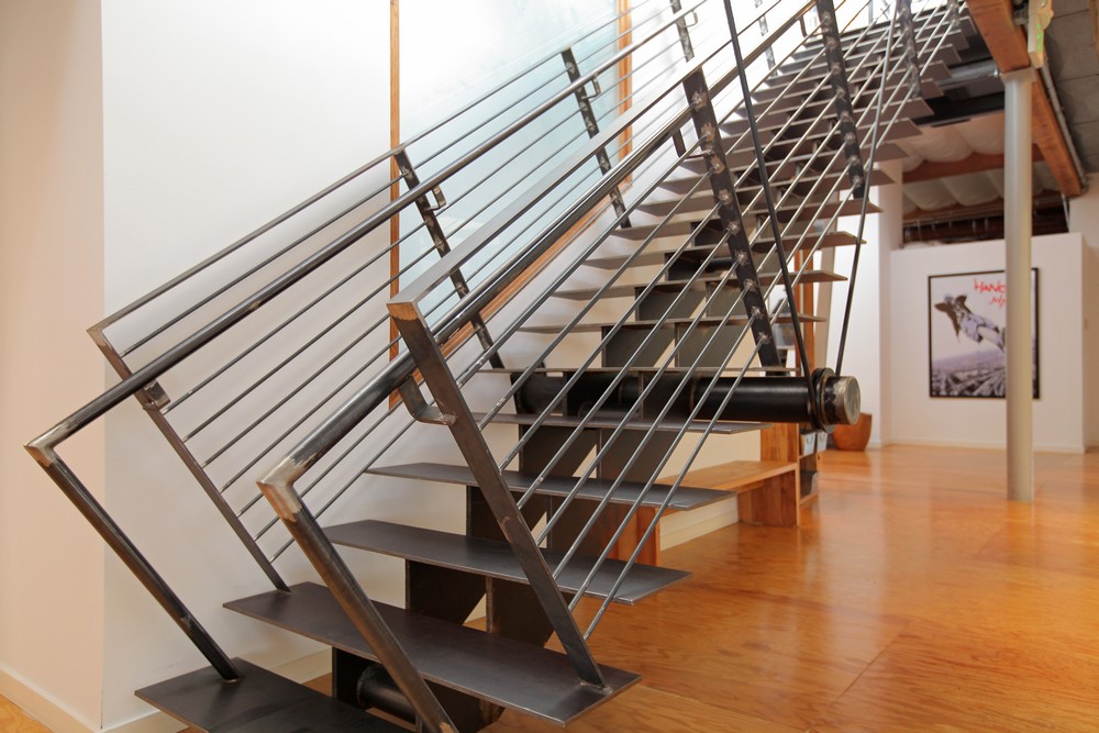 Atrium stair